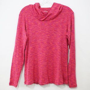 Columbia Pink Space Dyed Pullover Hooded Top